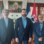 Delegación nicaragüense solidaria con Irán