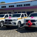 Entregan camionetas a Clínicas Médicas Provisionales de Chinandega , Juigalpa y Managua