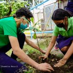 Verde que te quiero verde en el Parque Hialeah de Managua