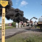 Reportan 11 heridos por explosión de ducto de petróleo en México