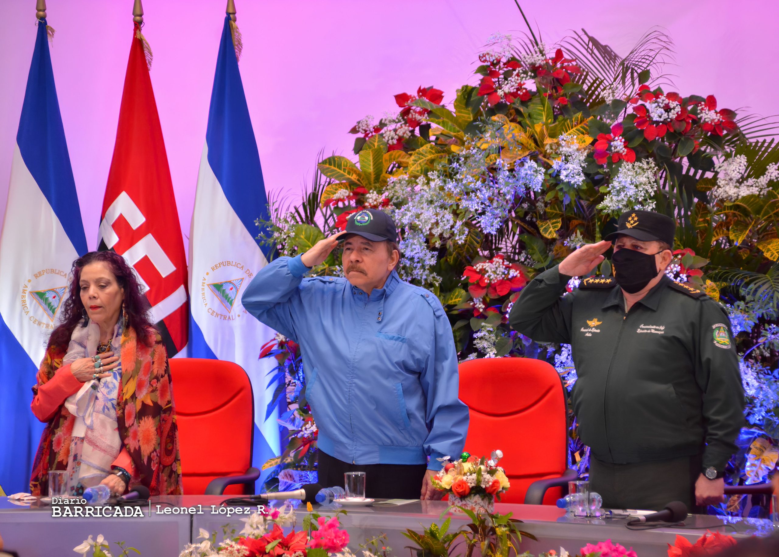 Acto por la XXVII Graduación Oficiales del Ejército de Nicaragua