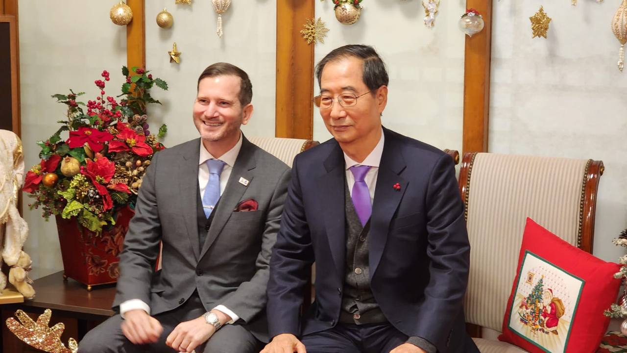 Primer Ministro de Corea se reúne con Embajador nicaragüense