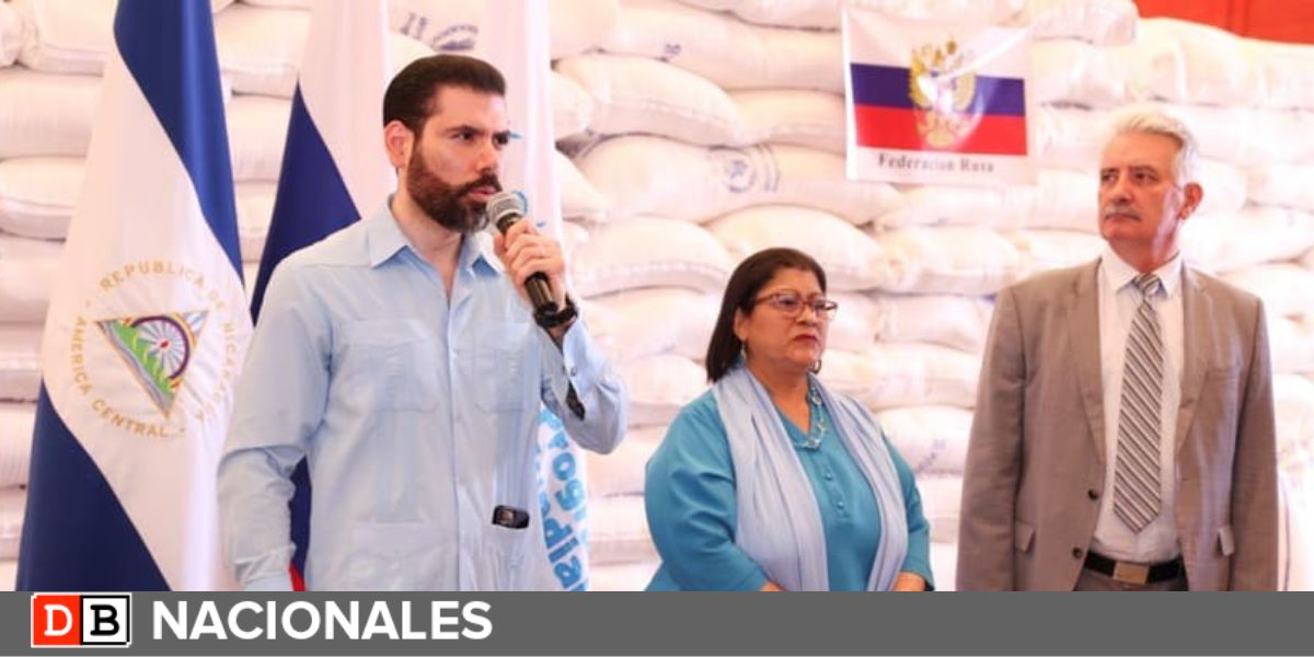 Nicaragua recibe donación de 348.5 toneladas métricas de harina de trigo ruso