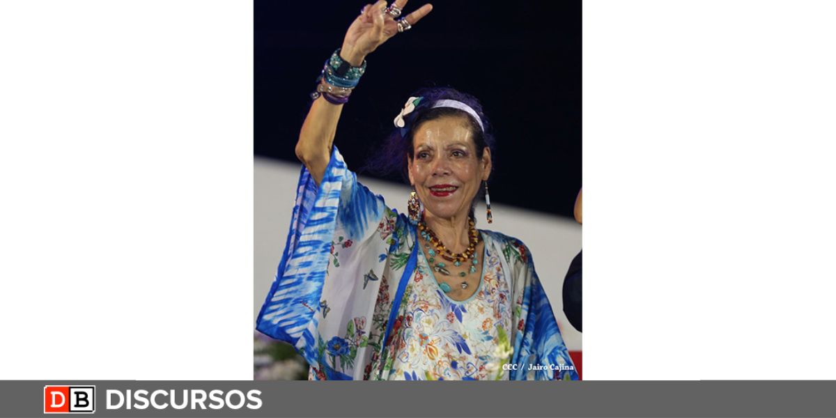 Vicepresidenta Rosario Murillo- 6 de diciembre 2022