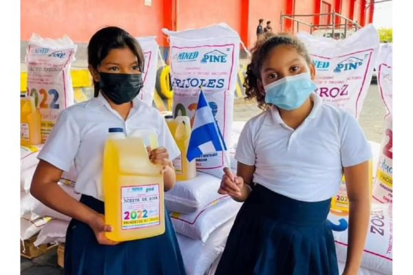 Todo listo para el primer traslado de alimentos de la merienda escolar del año lectivo 2023