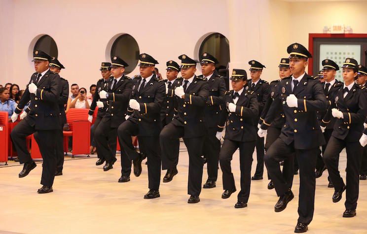 38 cadetes de la policía listos para servir al pueblo nicaragüense