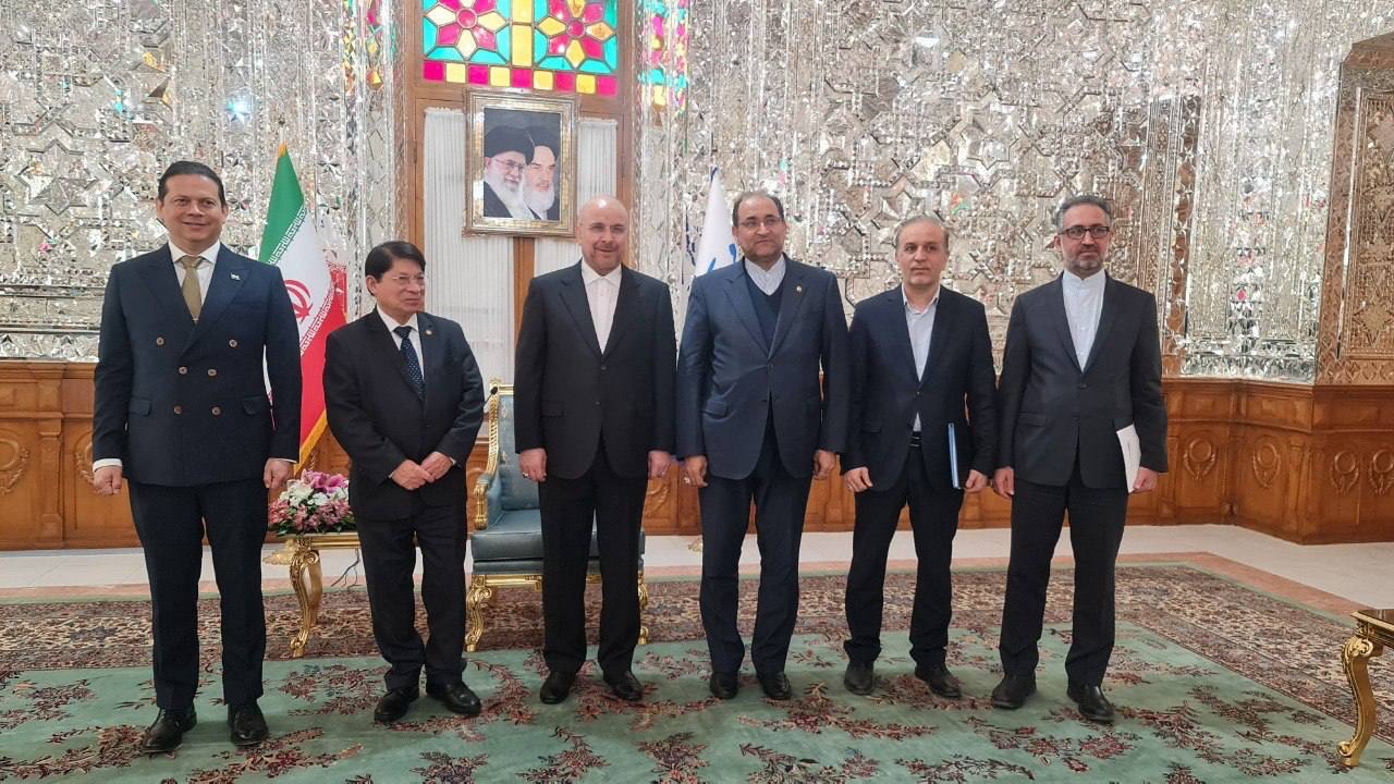 Nicaragua sostiene fraterno encuentro con presidente del Parlamento Iraní