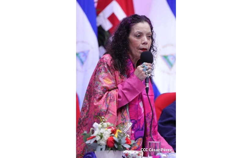 Vicepresidenta Rosario Murillo- Acto 50 años del Terremoto en Managua