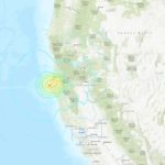 Reportan sismo de 6,4 en el litoral norte de California, EE.UU.