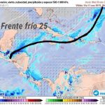 Ejército da seguimiento a frente frío