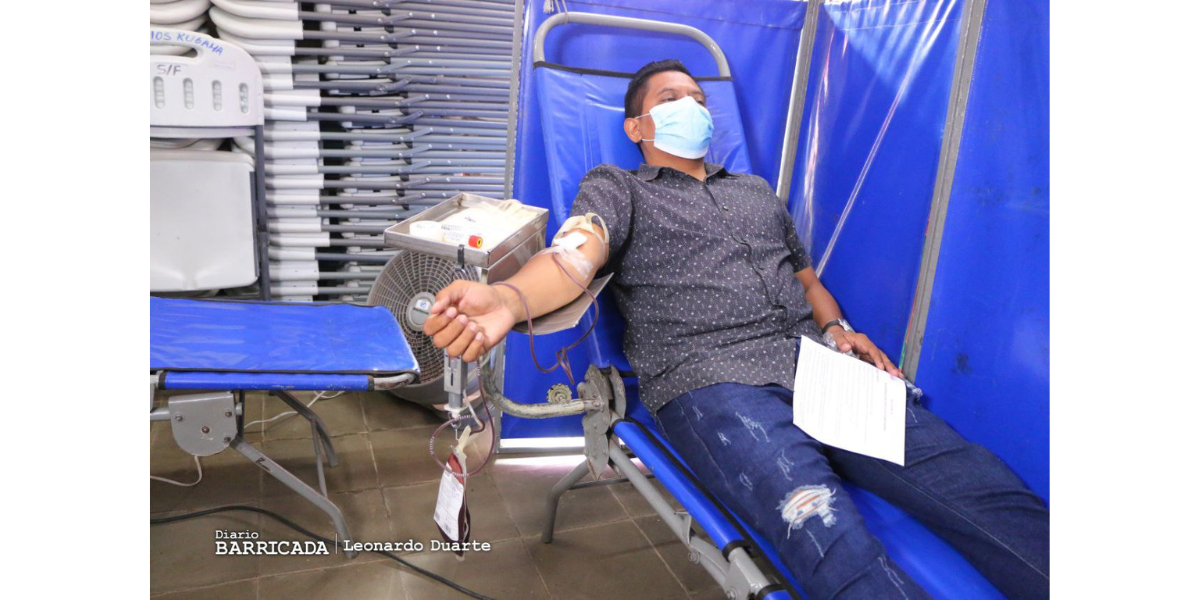 Impulsan jornada de donación voluntaria de sangre en Managua