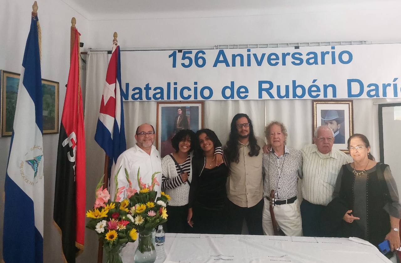 Embajada nicaragüense celebra a Rubén Darío en Cuba