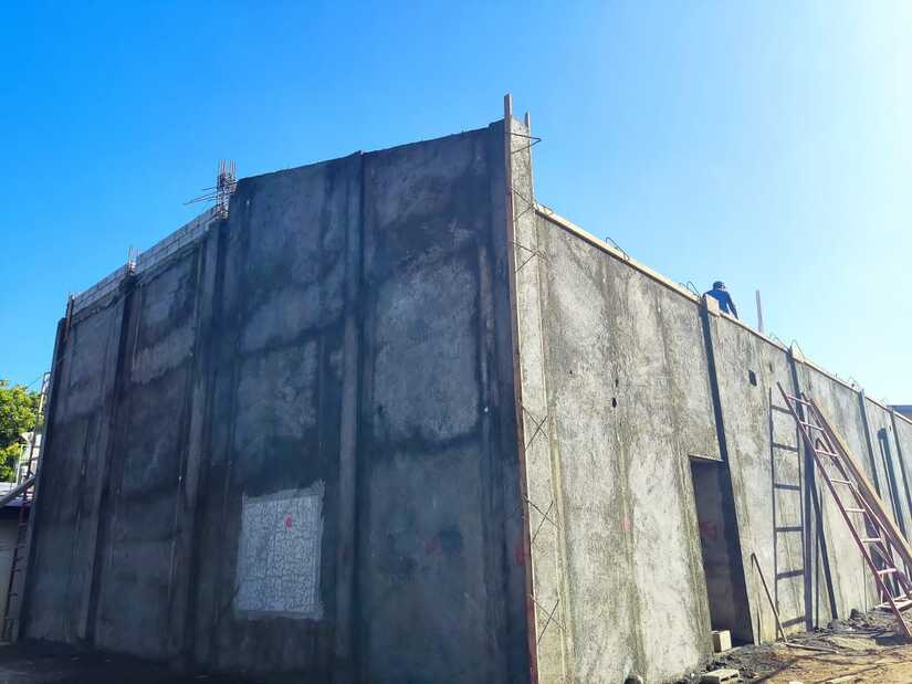 85 por ciento en construcción del bloque quirúrgico del Hospital Bertha Calderón
