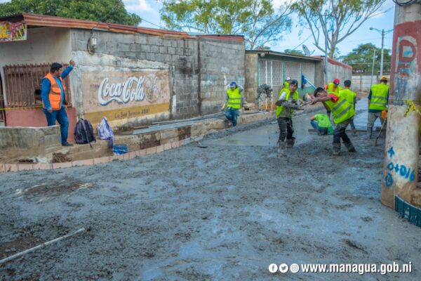 Proyectan 880 nuevas cuadras de calles en el municipio de Managua