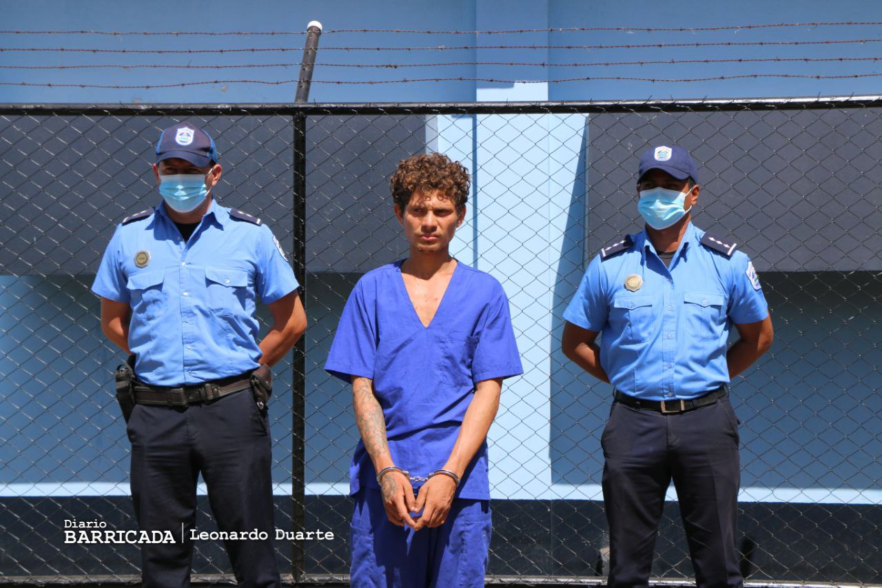 Presentan al responsable de muerte homicida en barrio Enrique Smith