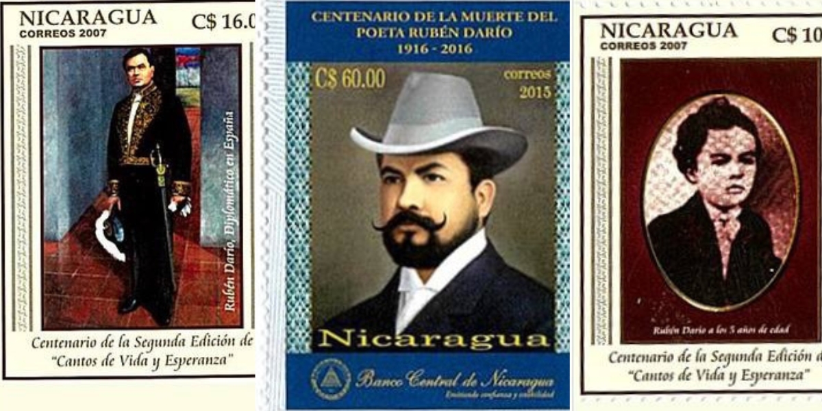 Correos de Nicaragua dedica Exposición Filatélica a Rubén Darío