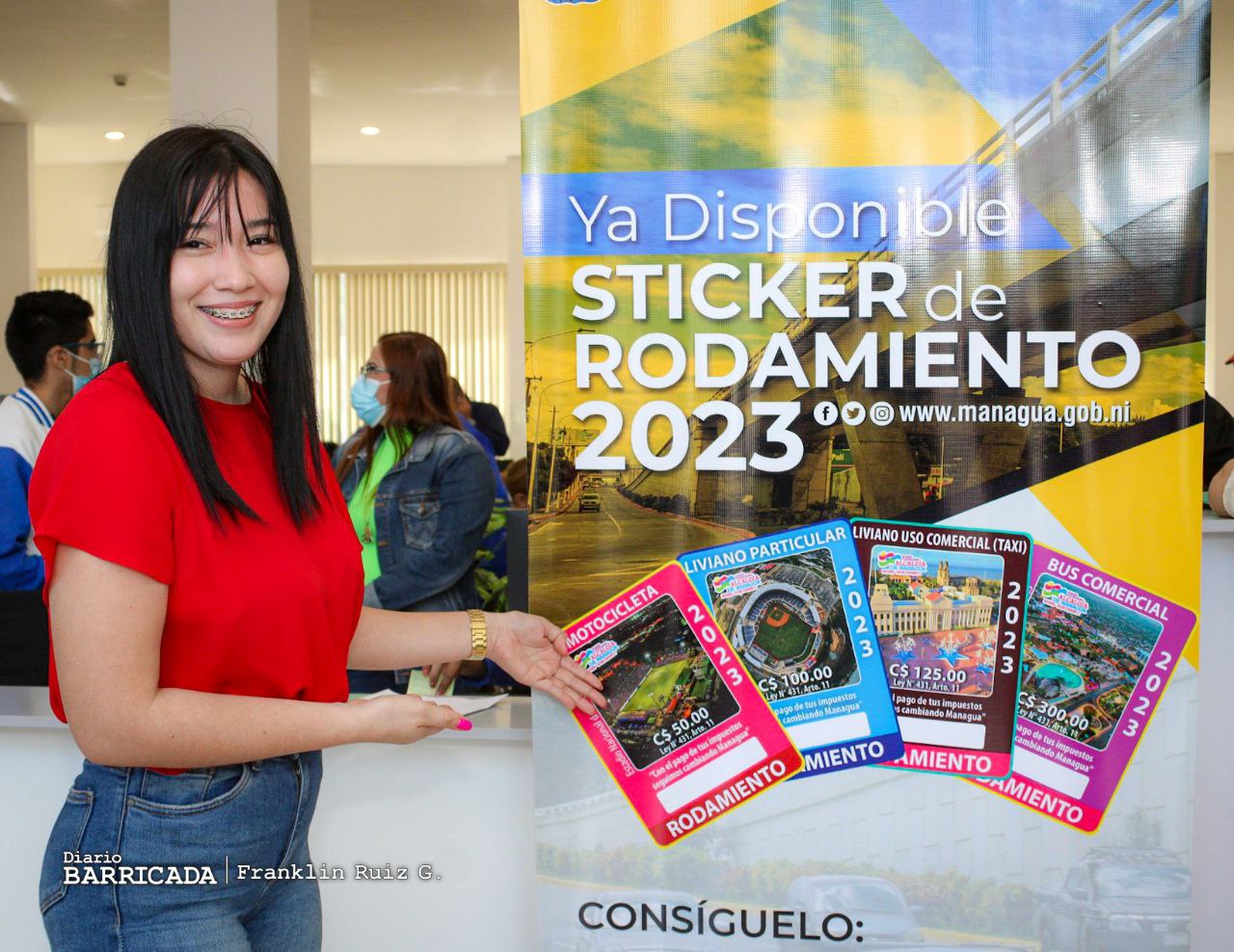 Sticker de rodamiento 2023 ya está disponible