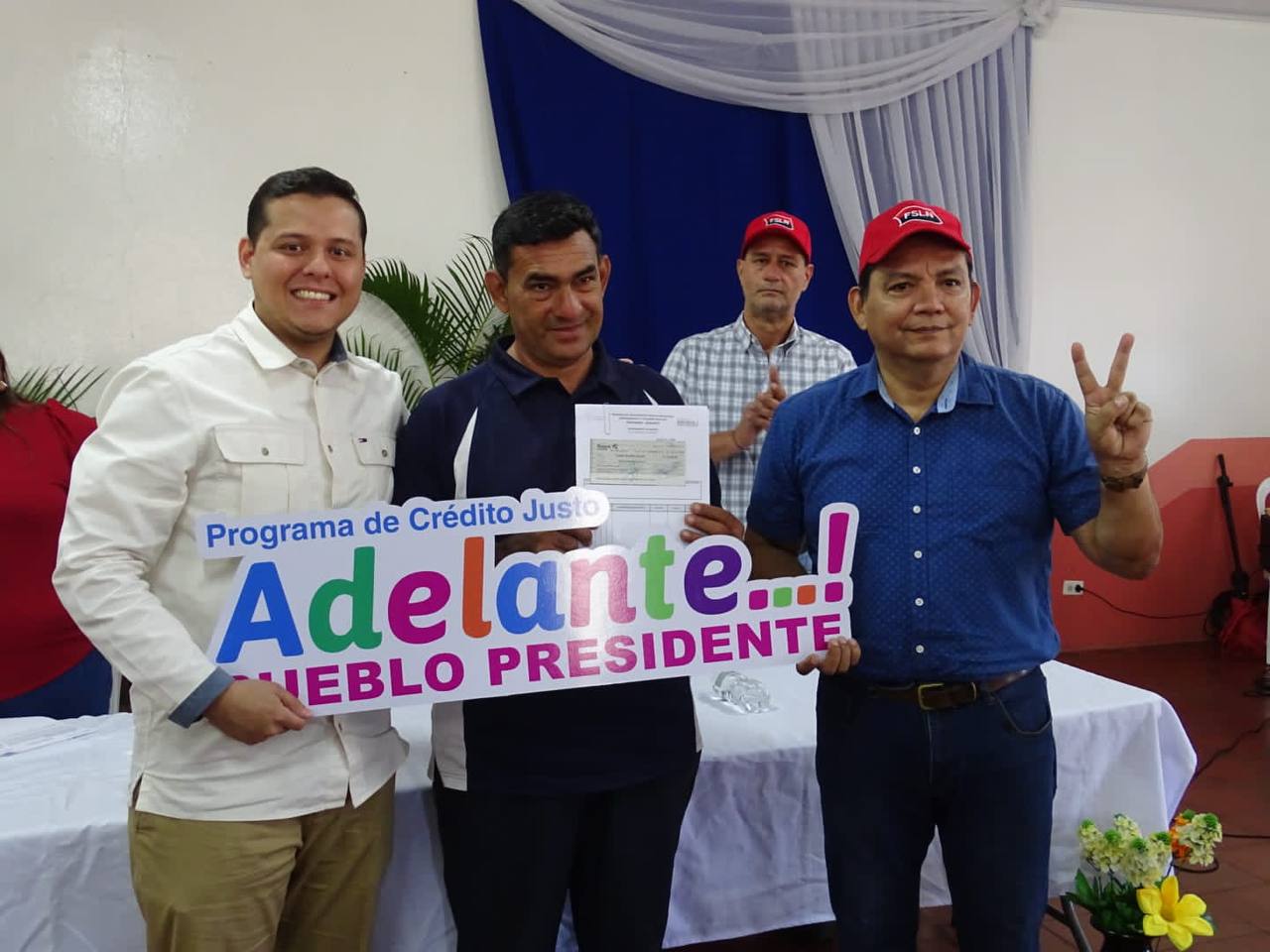Programa Adelante hará desembolso de 10 millones 300 mil córdobas