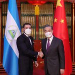 Delegación nicaragüense se reúne con Consejero de Estado de China, Wang Yi