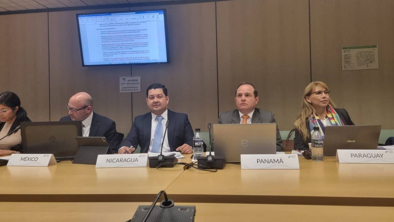 Nicaragua en reunión sobre Carta Iberoamericana de Principios y Derechos Digitales