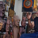 Miguel Abarca, artista plástico con más de 50 años de experiencia