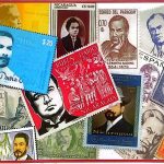 Darío en estampillas de 11 países