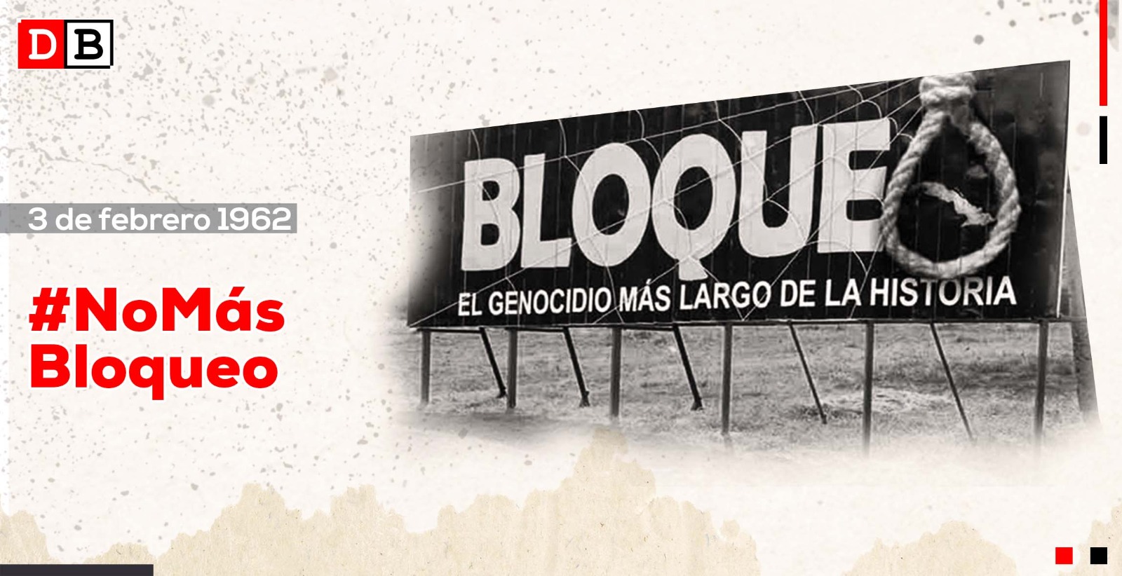 Cuba resiste 61 años de bloqueo criminal y genocida