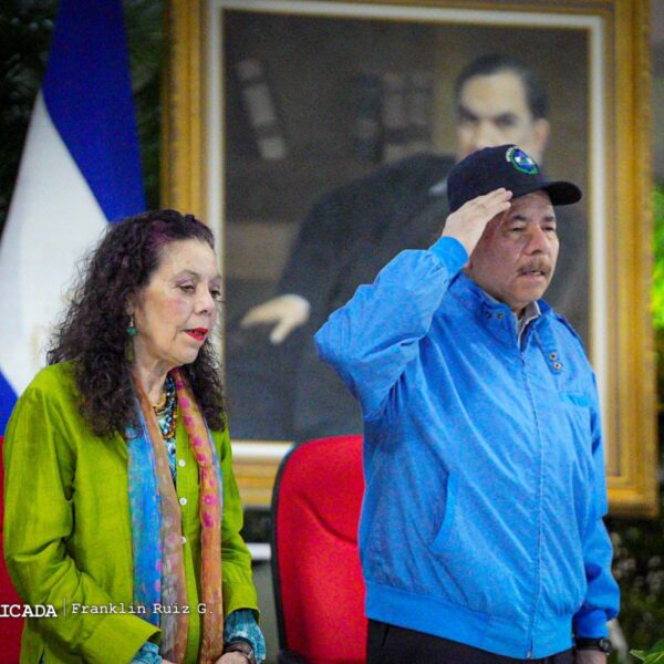 Foto de Mensaje al pueblo nicaragüense del Comandante Daniel Ortega y compañera Rosario Murillo