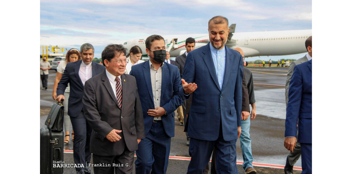 Canciller de Irán llega a Nicaragua para fortalecer relaciones bilaterales