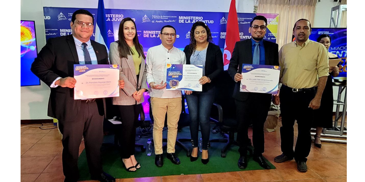 Jóvenes investigadores son premiados por Gobierno de Nicaragua