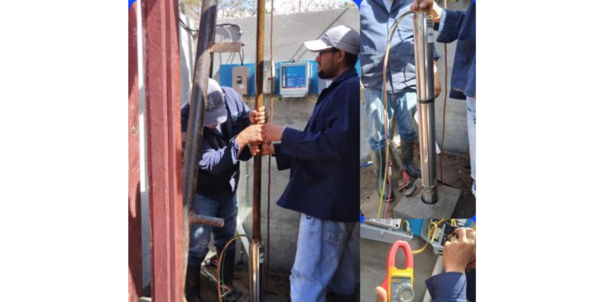 Restablecen servicio de agua en comunidad de Teustepe
