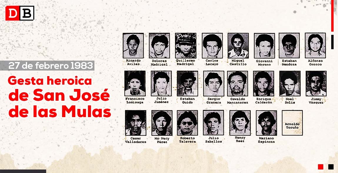 40 años de la Gesta heroica de San José de Las Mulas