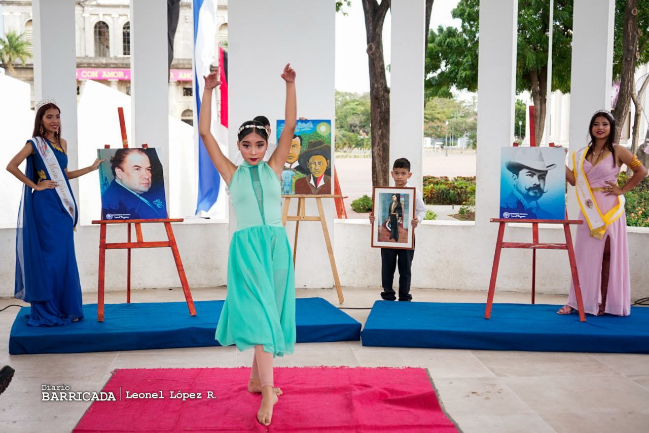 Artistas rinden homenaje a Rubén Darío en Managua