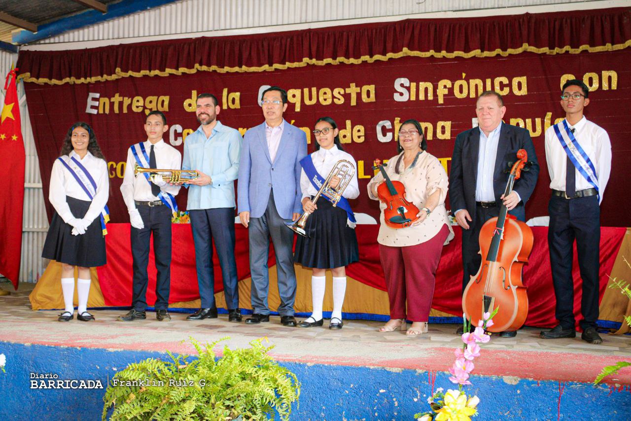 China fortalece formación artística de estudiantes nicaragüenses