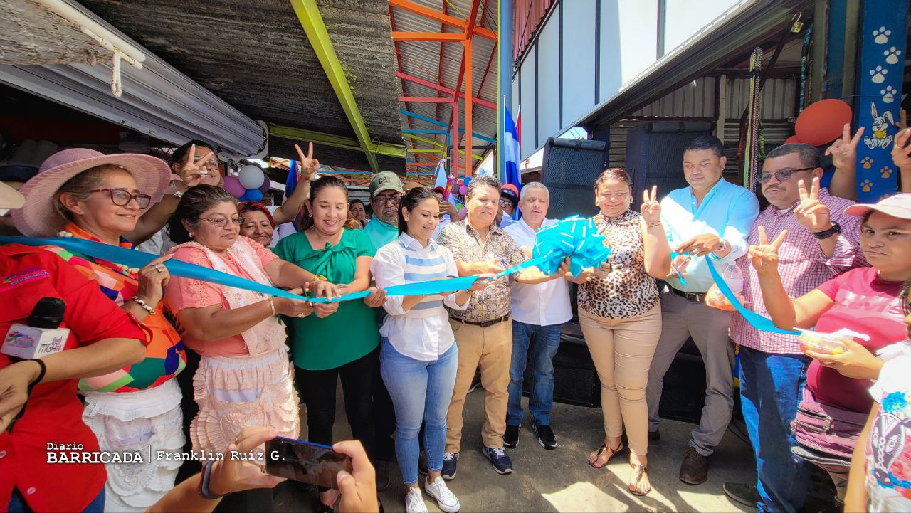 Nuevo galerón en el Mercado Iván Montenegro contribuye al ordenamiento de los comerciantes