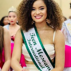 Familias matagalpinas reciben a Grethel Gámez ganadora del Certamen Miss Teen Mesoamérica Internacional