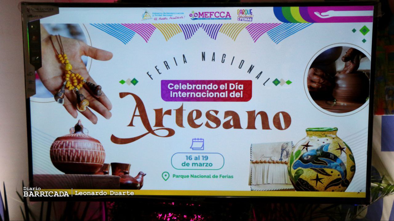 Artesanos de Nicaragua ofertarán productos en el Parque Nacional de Ferias
