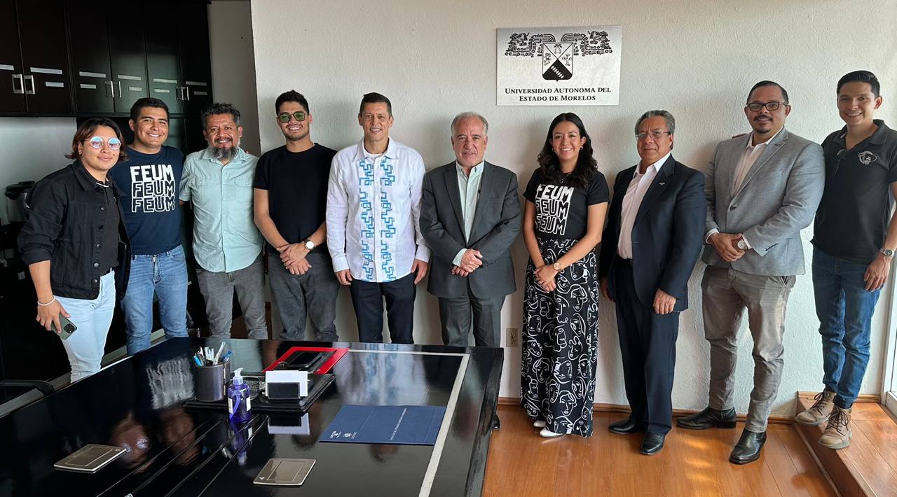 Embajador nicaragüense se reúne con rector de la Universidad Autónoma de Morelos