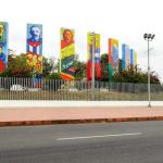 Embellecen monumento y Parque de Los Héroes Nuestroamericanos y Caribeños