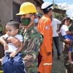 Ejército nicaragüense participa activamente del I Ejercicio Nacional de Preparación para Proteger la Vida en Situaciones de Multiamenazas