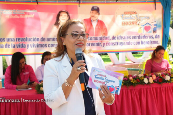 Gobierno de Nicaragua presenta Cartilla Familias Seguras en el Hogar