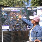 Pobladores del barrio Oscar Turcios estrenarán calles asfaltadas.