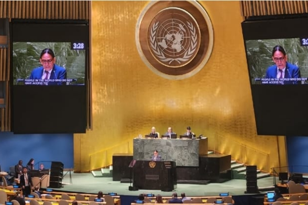 Nicaragua participa en Conferencia de Naciones Unidas sobre el agua 2023