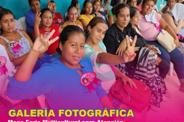 Realizan primera Mega Feria Multicultural de Salud Femenina Bonanza, Costa Caribe Norte