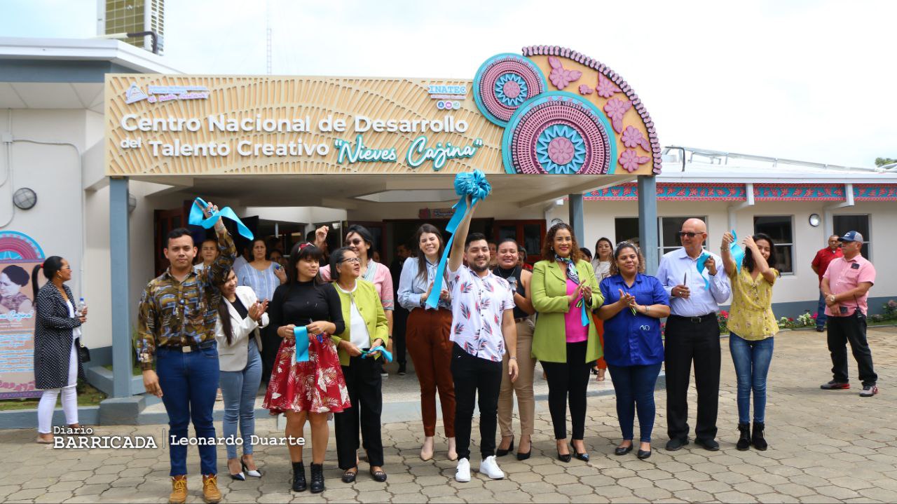 Nuevo centro desarrolla talento creativo de nicaragüenses