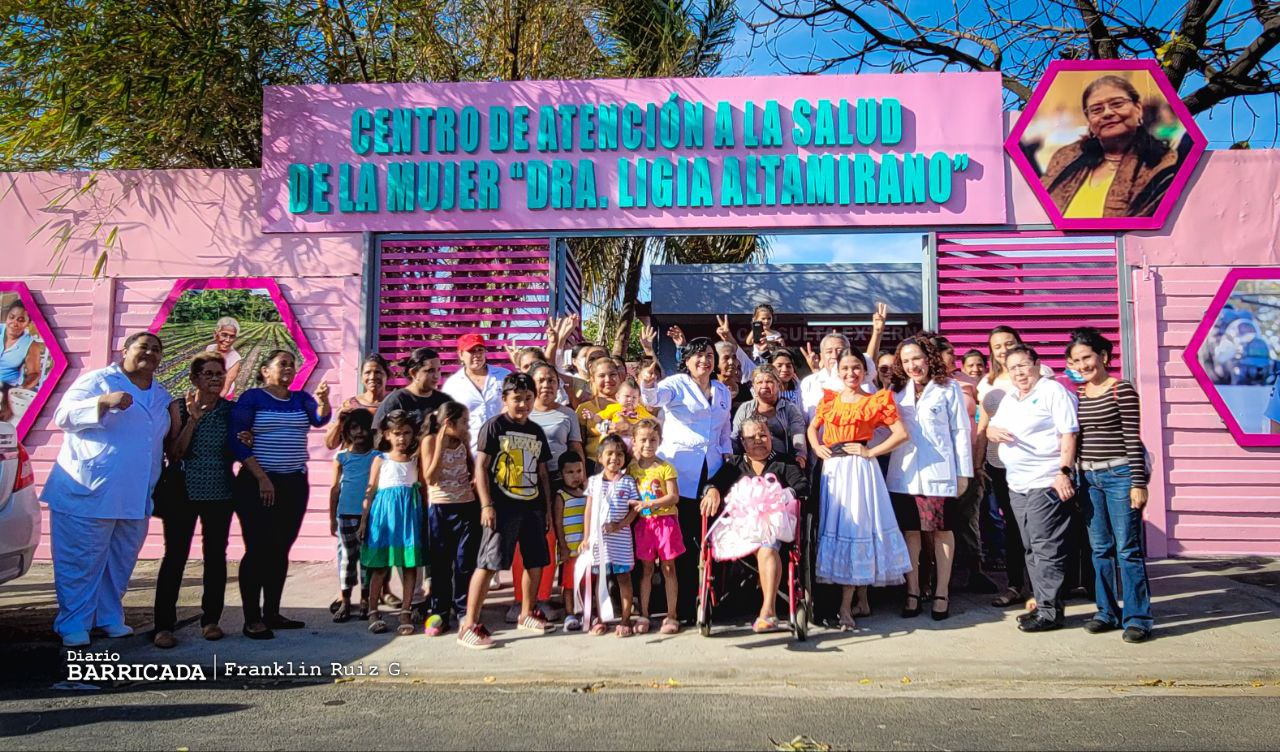 Nicaragua inaugura Centro de Atención a la Salud de la Mujer