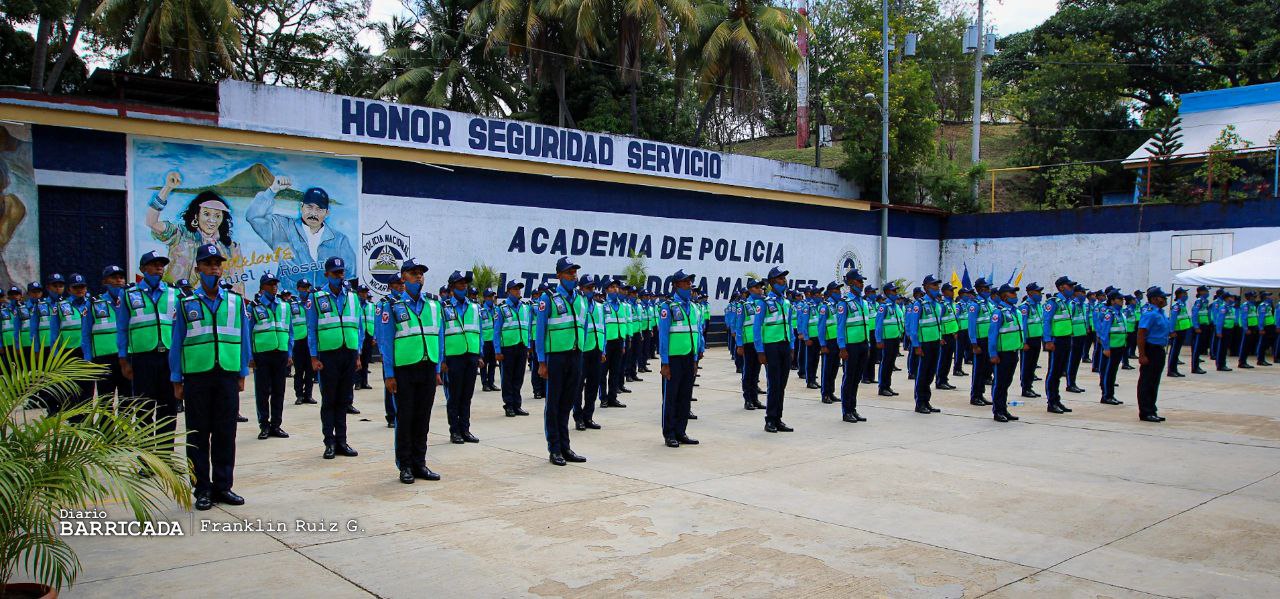 200 nuevos policías preparados para servir al pueblo de Nicaragua