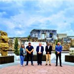 Director del Teatro Nacional realiza junto a autoridades del Ministerio de cultura de Guatemala visitan Ciudad Antigua