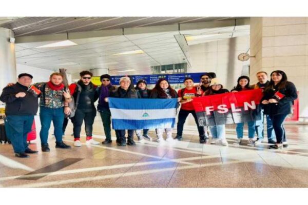 Agrupación musical nicaragüense llega a Moscú en el Festival Internacional de Música Antifascista,