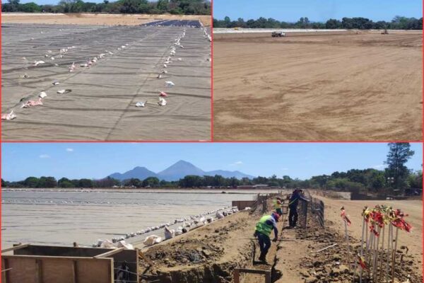 Avanza en un 70% Sistema de Tratamiento de Aguas Residuales de la Ciudad de Chinandega